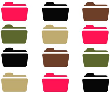 camo kız klasörler