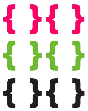 pembe kireç & siyah tıknaz destekleri