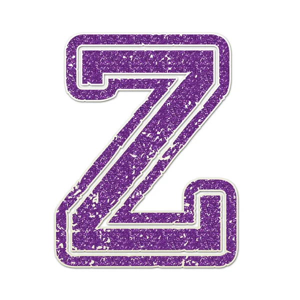 Z en College Glitter —  Fotos de Stock