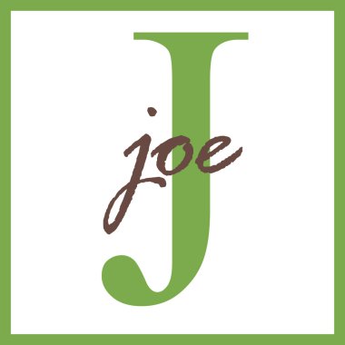 Joe Name Monogram