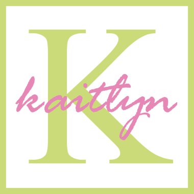Kaitlyn İsim Monogramı
