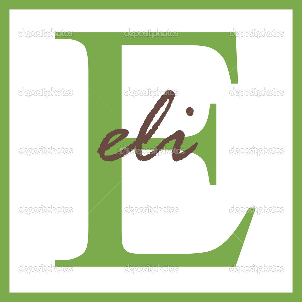 Imágenes: eli | monograma del nombre de Eli — Foto de stock © StayceeO