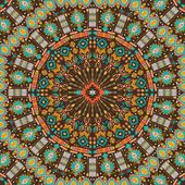 okrasná kola aztécký geometrickým vzorem, kruh pozadí s mnoha detaily