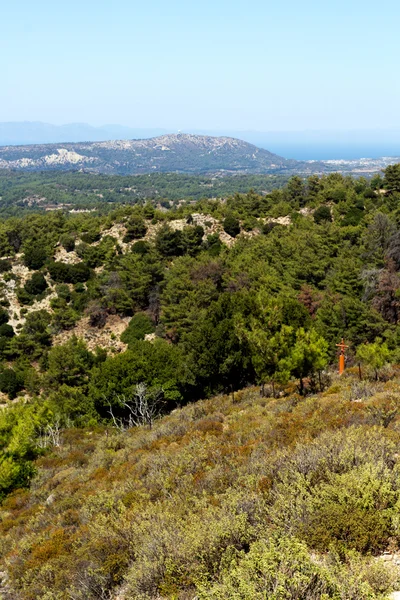 Sahil, Rodos — Stok fotoğraf