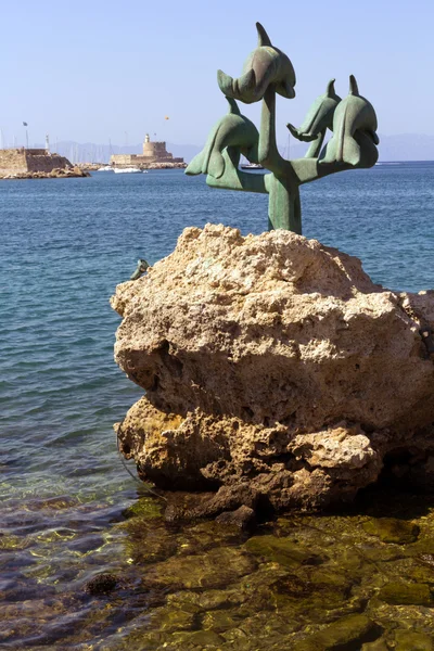 Porto di Rodi — Foto Stock