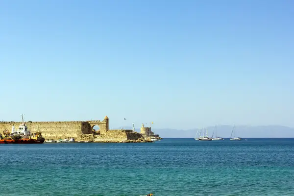 Porto di Rodi — Foto Stock