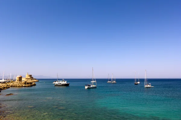 Λιμάνι της Ρόδου — Φωτογραφία Αρχείου