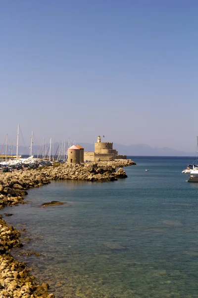 Haven van Rhodos — Stockfoto