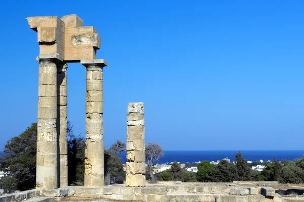 Apollonias tempel – stockfoto