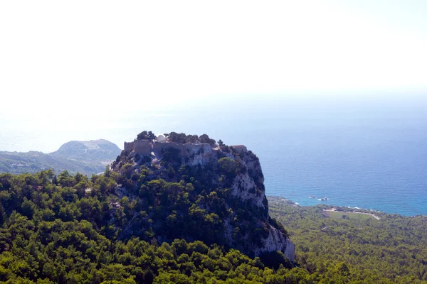 Castelo dos cavaleiros de Monolithos — Fotografia de Stock