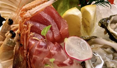 Somon balığı tabağı.