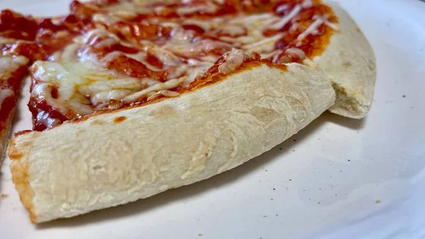 Pizzaplatta Italiensk Mat — Stockfoto