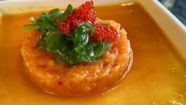 Suşi güzel balık tabağı.