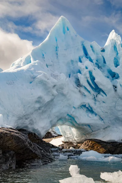 Bellissimo Paesaggio Artico Ghiacciaio — Foto Stock
