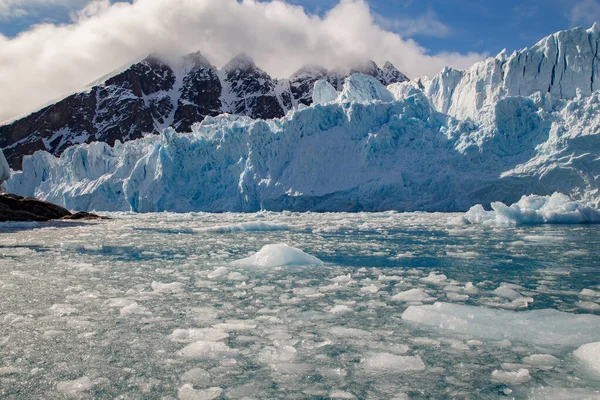 Krásná Arktická Krajina Ledovce — Stock fotografie