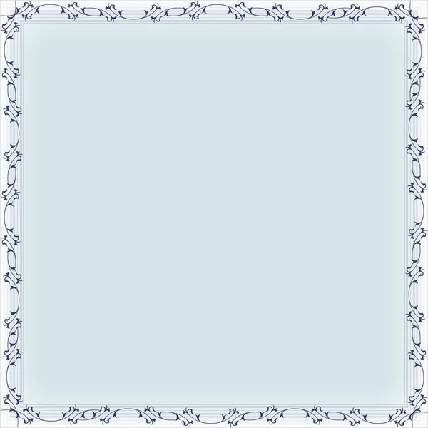 Blank frame banner template — Stock Vector