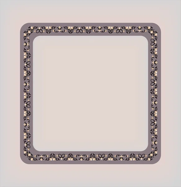 Koninklijke frame — Stockvector