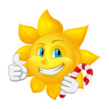 lolipop güneşle çizgi film