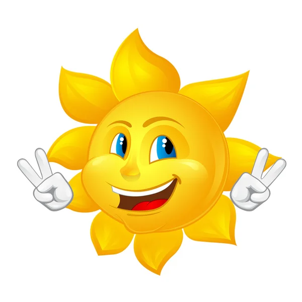 gülümseyen güneş mavi gözlü