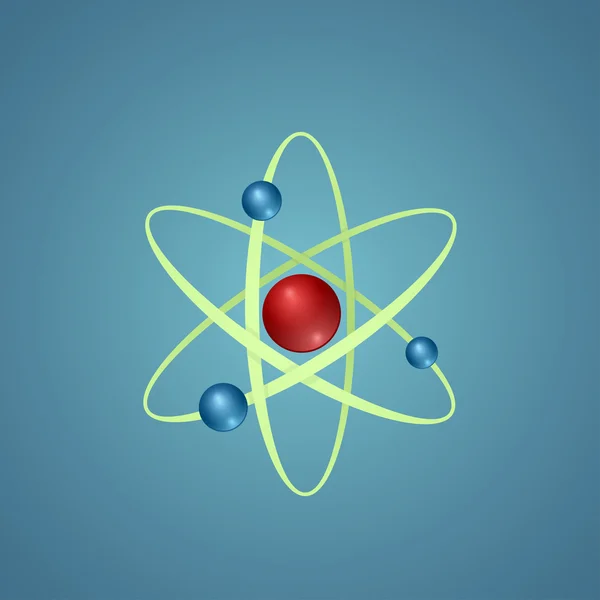 Atom — Stockový vektor