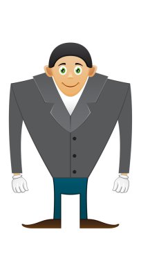 geniş omuzları office adam