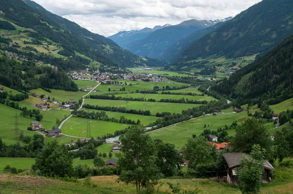 Matrei Osttirol Austria Pochmurny Dzień Lata — Zdjęcie stockowe