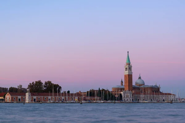 Iglesia San Giorgio Maggiore Venecia Italia Una Mañana Soleada Invierno — Foto de Stock