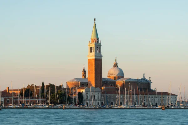 Iglesia San Giorgio Maggiore Venecia Italia Una Mañana Soleada Invierno — Foto de Stock