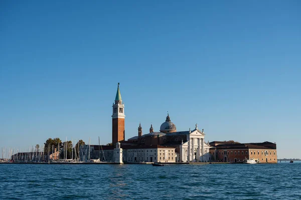 Venecia Italia Octubre 2021 Iglesia San Giorgio Maggiore Venecia Italia — Foto de Stock
