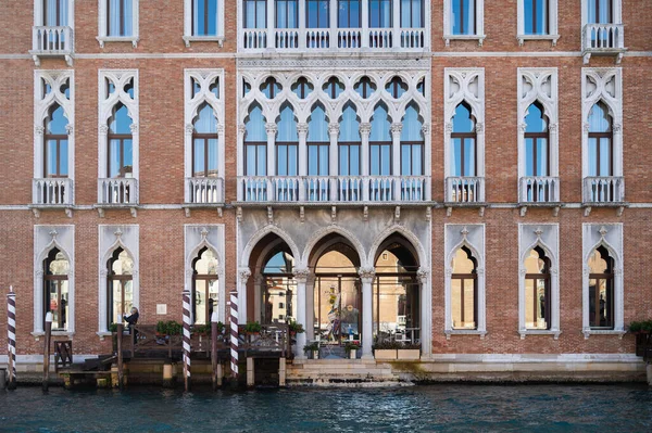 Venecia Italia Octubre 2021 Antiguo Palacio Canale Grande Venecia Día — Foto de Stock