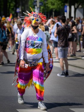 Viyana, Avusturya - 11 Haziran 2022: Viyana Wiener Halkası Gururu