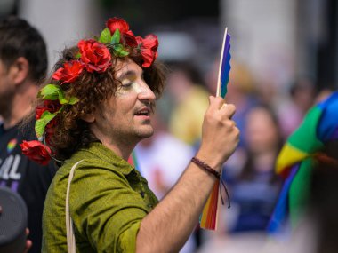 Viyana, Avusturya - 11 Haziran 2022: Viyana Wiener Halkası Gururu