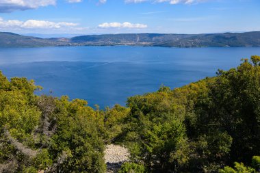 The adriatic sea near Cres (Croatia) on a sunny day in springtime