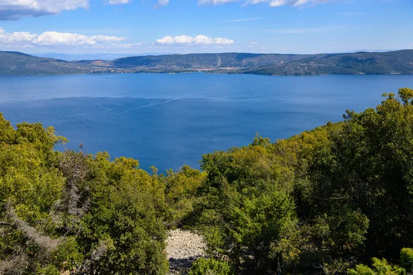 Adriatic Sea Cres Croatia Sunny Day Springtime — Stok Foto