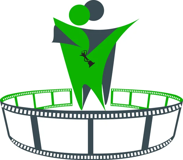 Film award logo — Stock vektor