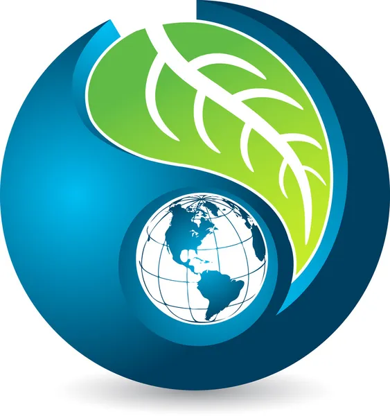Logo Globe — Image vectorielle