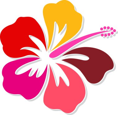 Hibiscus logo clipart