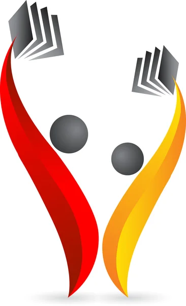 Logo Educación — Vector de stock