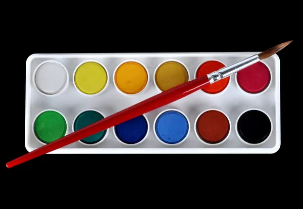 Water colour paints — Stock Photo, Image