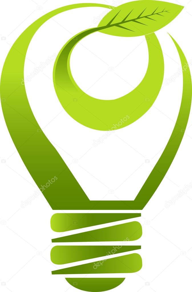 green energy lamp