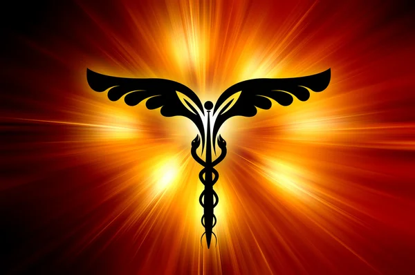 Logotipo médico poder — Fotografia de Stock