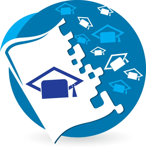 Onderwijs logo — Stockvector