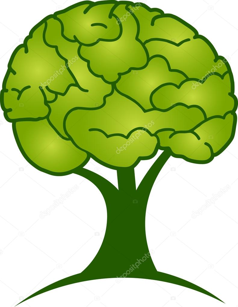 Brain tree logo