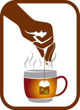 Çay paketi logo