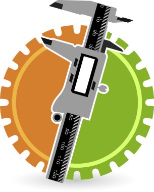 Vernier dişli logosu