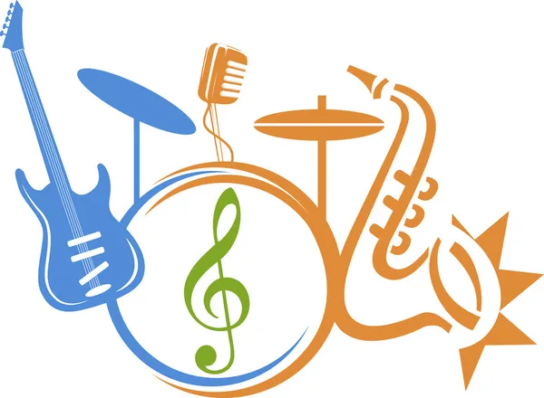 Logotipo de la orquesta — Archivo Imágenes Vectoriales