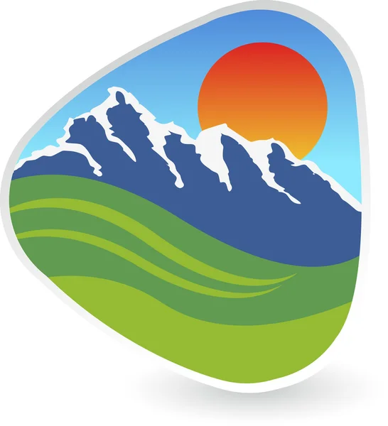 LOGO DE HILLS — Vector de stock