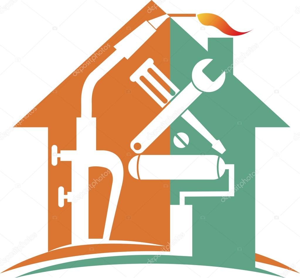 Home repair logo