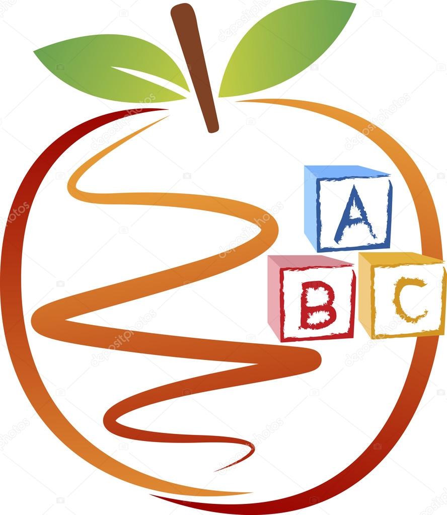 Education apple logo