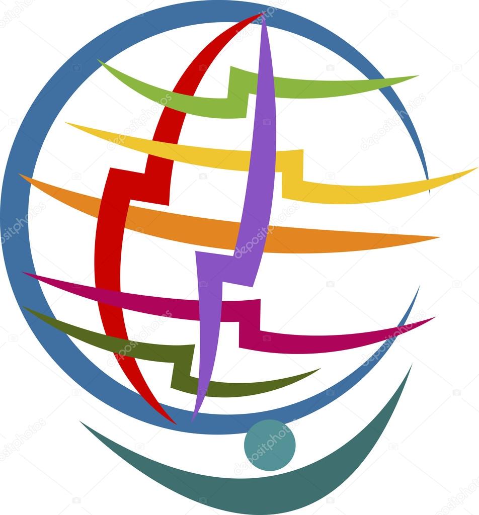 Human globe logo